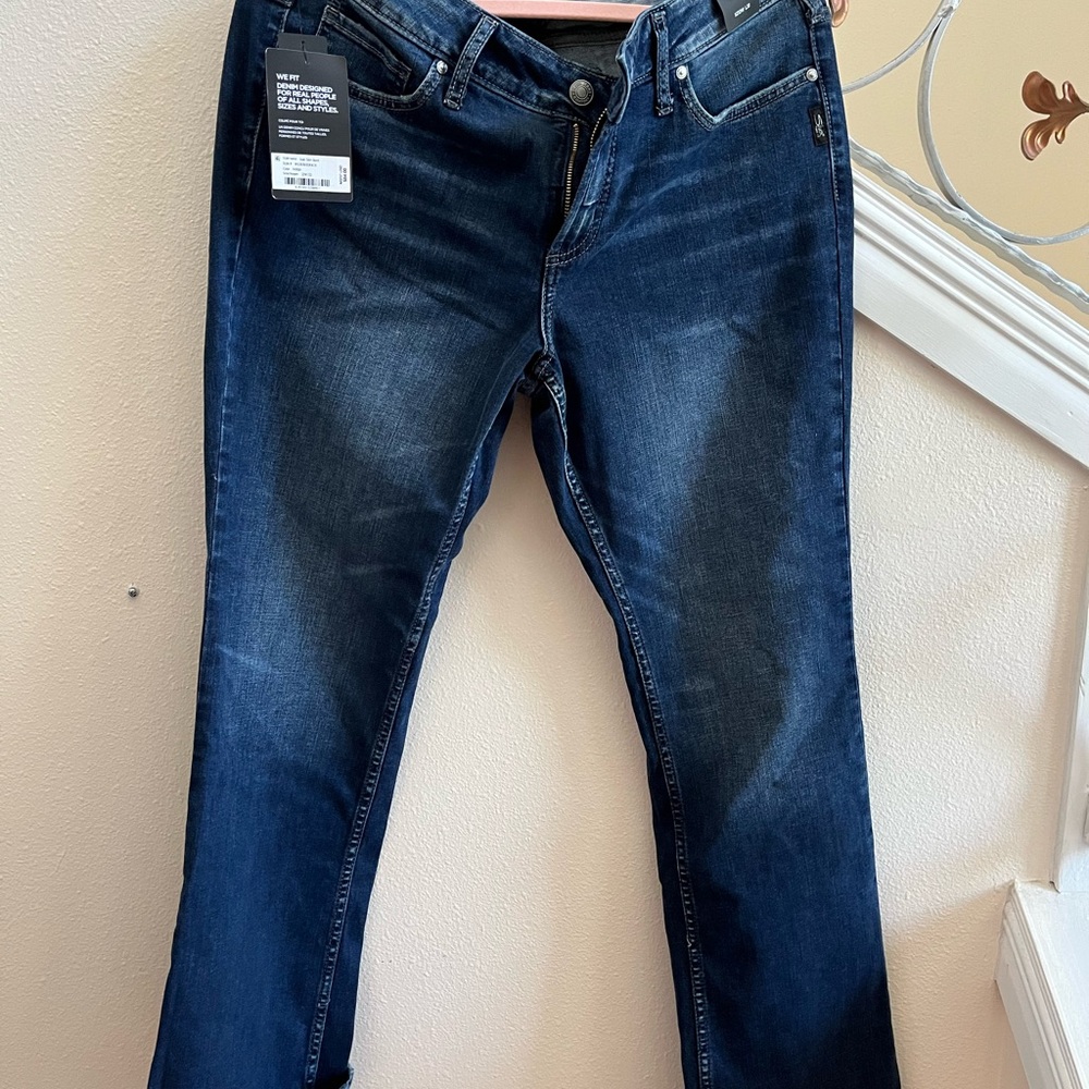 Women's Blue Jeans- Silver Jeans